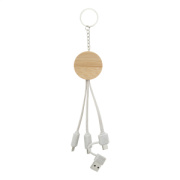 Mugory prívesok na kľúče s USB nabíjacími káblami