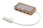 SeeHub transparentný USB hub