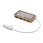 SeeHub transparentný USB hub