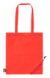 Skladacia RPET nákupná taška, farba - red