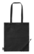 Skladacia RPET nákupná taška, farba - čierna