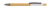 APULI SOFT guľôčkové pero bambus/ kov, farba - biela