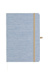 FILATO A5 zápisník z recyklovanej bavlny, farba - svetlo modrá