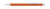 METRIA SOFT guľôčkové pero kov, farba - oranžová