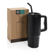 Termo hrnček Embrace 900 ml z RCS recykl. nerezovej ocele - XD Collection