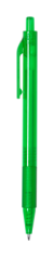 RPET guličkové pero, farba - green