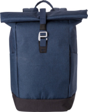 Polyester (600D) rolltop backpack Oberon