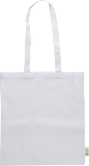 Recycled cotton shopping bag (120 gsm) Elara