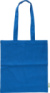 Recycled cotton shopping bag (120 gsm) Elara, farba - red