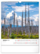 Nástenný kalendár Šumava 2025, 30 × 34 cm