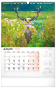 Nástenný kalendár Poľovnícky 2025, 33 × 46 cm