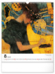 Nástenný kalendár Gustav Klimt 2025, 30 × 34 cm