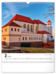 Nástenný kalendár Brno 2025, 30 × 34 cm