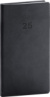 NOTIQUE Vreckový diár Aprint 2025, čierny, 9 x 15,5 cm, farba - čierna