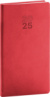 NOTIQUE Vreckový diár Aprint 2025, červený, 9 x 15,5 cm, farba - červená