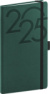 NOTIQUE Vreckový diár Ajax 2025, zelený, 9 x 15,5 cm, farba - zelená