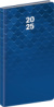 NOTIQUE Vreckový diár Cambio 2025, modrý, 9 x 15,5 cm, farba - modrá