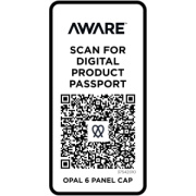 Opal Aware™ recyklovaná čiapka so 6 panelmi - Elevate