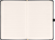 NOTIQUE Notes Aprint, čierny, linajkovaný, 15 x 21 cm
