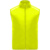 Jannu unisex ľahká bežecká vesta - Roly, farba - fluorescenční žlutá, veľkosť - XS