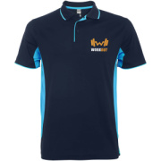 Montmelo unisex športová polokošeľa s krátkym rukávom - Roly
