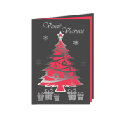 Novoročný pozdrav PF08 2026  Červená