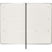 Moleskine veľký 12-mesačný horizontálny týždenný plánovač s pevnou obálkou - Moleskine