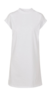 Dámske šaty s rozšírenými ramenami Turtle