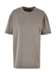 Dámske tričko nadrozmernej veľkosti prané kyselino