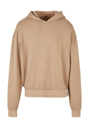 Nadmerná mikina s kapucňou praná kyselinou