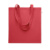 Nákupná taška z recyklovanej bavlny VIVEKA COLOUR, farba - červená