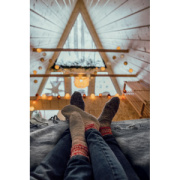 Kockovaná mohérová deka QUET