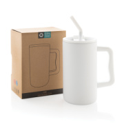 Hrnček Cube 800 ml z recykl. ocele s certifikáciou RCS - XD Collection