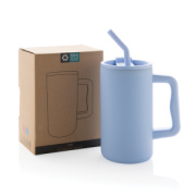 Hrnček Cube 800 ml z recykl. ocele s certifikáciou RCS - XD Collection