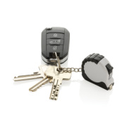 Kľúčenka s 1m metrom MeasureMate z RCS recykl. ABS - XD Collection