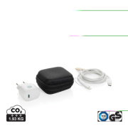 Nabíjacia sada 2ks Boost 20W USB C z RCS recykl. plastu - XD Collection
