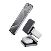 Skladacia nabíjačka 3v1 15W Terra z RCS recykl. hliníka - XD Xclusive