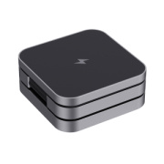 Skladacia nabíjačka 3v1 15W Terra z RCS recykl. hliníka - XD Xclusive