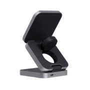 Skladacia nabíjačka 3v1 15W Terra z RCS recykl. hliníka - XD Xclusive