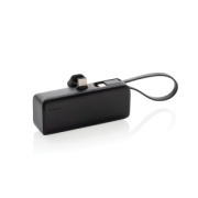 Powerbanka 3000mAh s USB C Powerlink z RCS recykl. plastu - XD Collection