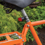 Sada USB dobíjateľných svetiel na bicykel Lumino z RCS ABS - XD Collection