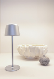 USB dobíjateľná stolná lampa Zenic z RCS recykl. plastu - XD Collection