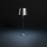 USB dobíjateľná stolná lampa Zenic z RCS recykl. plastu - XD Collection