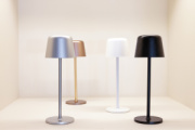 USB dobíjateľná stolná lampa Zenic z RCS recykl. plastu - XD Collection