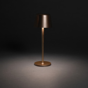 USB dobíjateľná stolná lampa Zenic z RCS recykl. plastu - XD Collection