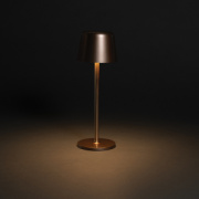 USB dobíjateľná stolná lampa Zenic z RCS recykl. plastu - XD Collection