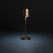 USB dobíjateľná stolná lampa Zenic z RCS recykl. plastu - XD Collection