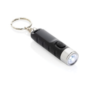 Kľúčenka s USB dobíjateľným svietidlom Globix z RCS plastu - XD Collection