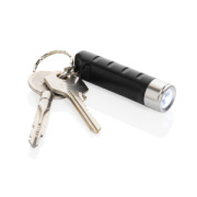 Kľúčenka s USB dobíjateľným svietidlom Globix z RCS plastu - XD Collection