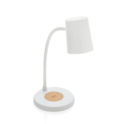 Stolná lampa Zenara s 15 W bezdr. nabíjaním z RCS plastu - XD Collection